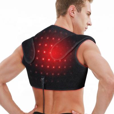 China Stiffness Relieve DGYAO Painkiller For Frozen Muscle Shoulder Heated Pad Shoulder Brace Heating Near Infrared Light Therapy LED SMD for sale