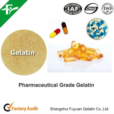 China Pharmaceutical Grade Gelatin With 160-280 Bloom Gel Strength And 5-year Shelf Life for sale