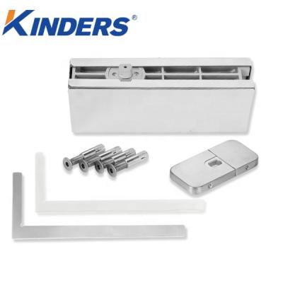 China Modern Wooden Glass Door Door Hinge Non-Digging Weight 100kg Concealed Floor Spring Fix Fit Hinge for sale