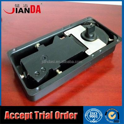 China Die Casting Spring Floor Lock Machine Floor Iron For Glass Door for sale