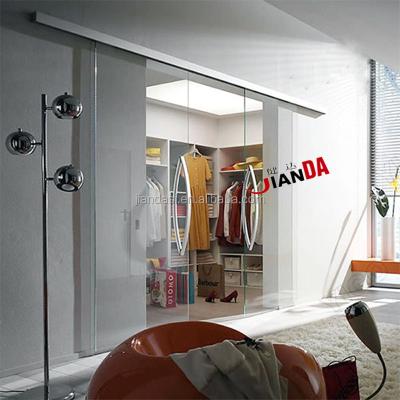 China Easy Install Modern Sleek Design Sliding Door Wall Mount Hardware for sale