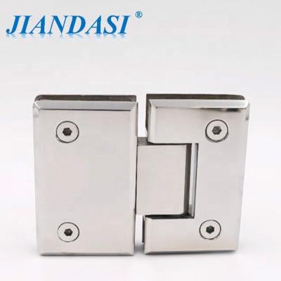 China Easy Installation 180 Degree Stainless Steel Shower Hinge Shower Enclosures For 8mm-12mm Glass for sale