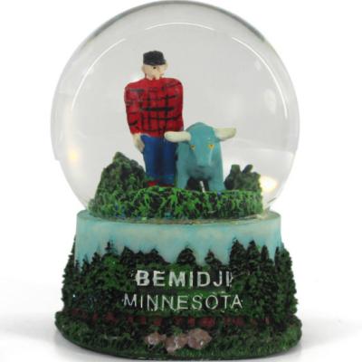 China europe bemidji minnesota souvenirs snow globe gifts customize snow globe for sale