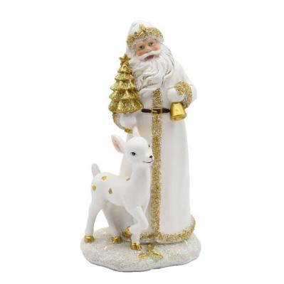 China Wholesale Christmas Santa Claus Resin Figurine From Europe For Chrimas Stocking Gifts for sale