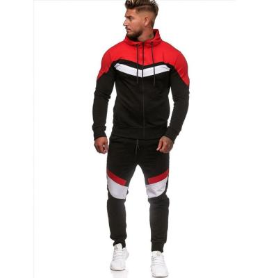 China China factory wholesale anti-static two-piece men's tracksuit sets for sale