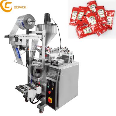 China Automatic Food Pouch Milk Tomato Sauce Sachet Honey Filling Packing Machine Liquid Packaging for sale