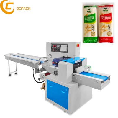 China Horizontal Automatic Food Instant Noodles Candy Pillow Bag Packing Machine For Noodle for sale