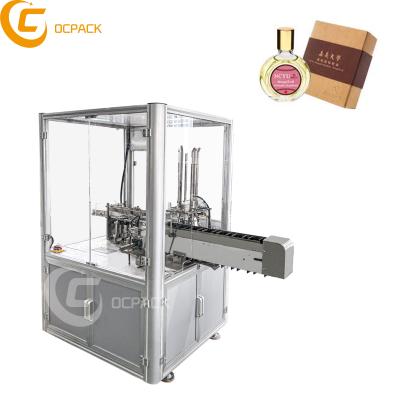 China Food High Productivity Automatic Carton Box Flavor Juice Box Wrapping Packaging Machine for sale