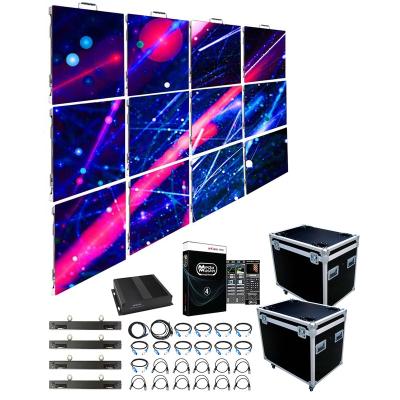 China HD LED Indoor Video Wall P2.6 P2.9 P3.9 Indoor Concert Wedding Stage Backdrop Studio LED Wall Display Rental Panel for sale