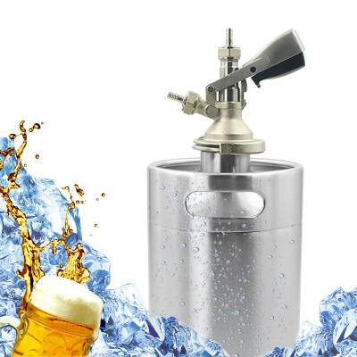 China Home Stocked Brew Brewery Stainless Steel CO2 Adapter 5l A Type Beer Keg S G Coupler for sale