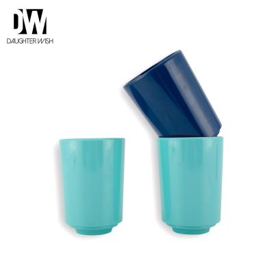 China Viable Factory Wholesale Unbreakable Melamine Dessert Milk Tea Water Cups Mugs Restaurant Tableware for sale