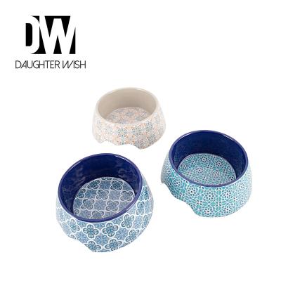 China Sustainable New Design Popular Custom Plastic Dinnerware Melamine Pet Bowl Sets for sale