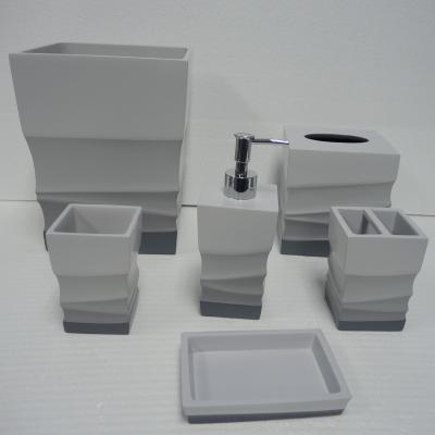 China Viable morden design sandystone bathroom sets accessories supplier for sale