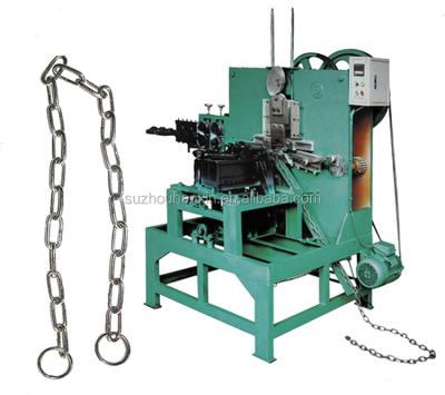 China Factory Automatic Mechanical Ring Chain Bending Key Chain Making Full Automatic Welding Machine for sale