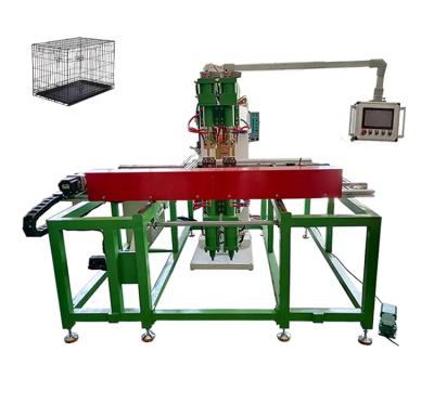 China Easy Operate 100 KVA Chicken Cage Mesh Welding Machine XY Shaft Spot Welding Machine for sale