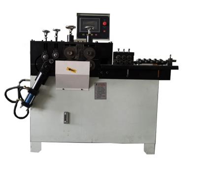 China 6mm Metal Steel Wire Bar Rolling Bird Automatic 8mm Steel Ring Forming Making Bending Machine for sale