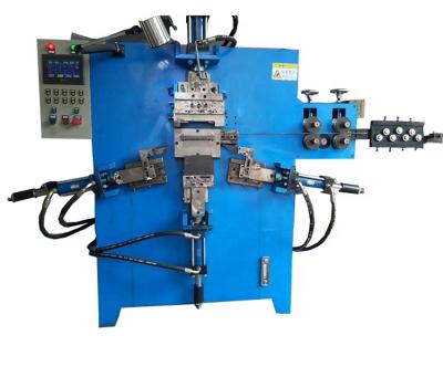 China Steel Hydraulic Metal Band M Buckle Pipe Hose Clip Forming Machine for sale