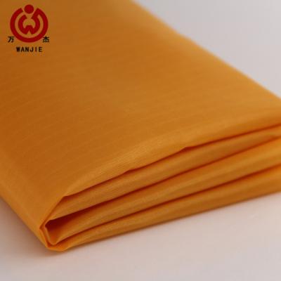 China Waterproof 100% Polyester 190T Taffeta Dyed Scratch Fabric for sale