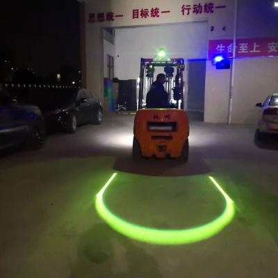 China High Quality High Power Forklift Safety LED Signal Light DC 10-80V Aluminum Die-Cast Housing Red Light for sale