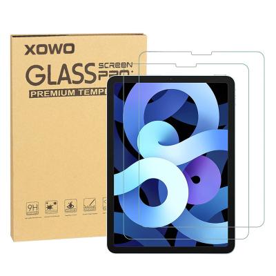 China XOWO Tablet Full Coverage Anti-scratch Ultra Clear Self-centered Glass Screen Protector for iPad pro 12.9/Pro 11/mini 6/Air 4 for sale