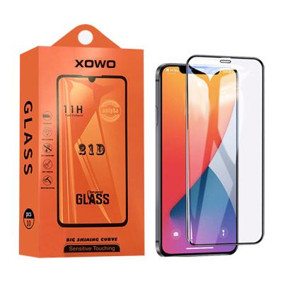 China High Transparent XOWO Anti Scratch Bubble Free Case Friendly Easy Install 9H Hardness 3D Tempered Glass Screen Protector For Huawei Mate 50 E for sale