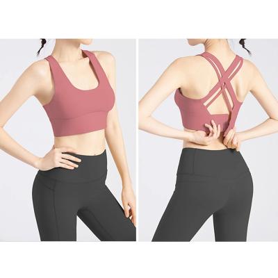 China New Design Fitness Viable Sportswear Set Gym Clothing Gym Suit Wear Elastic Bra Sports Top Yoga Cloth Yoga Wear Yoga Wear for sale