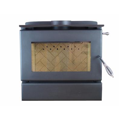 China Indoor Fireplace from Clay Wood Burning Stove Double Door Inserts for sale