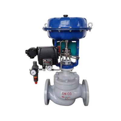 China General Pneumatic Stainless Steel Globe Valve Water Pressure Steam Quick Read Heat Conduction Single Seat Diaphragm Control Valve for sale