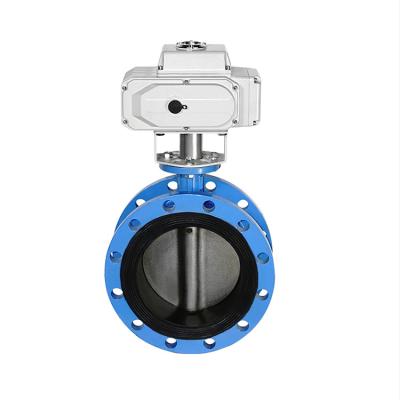 China General Electric Flange Butterfly Valve Gas Containing Sewage Off Valve For Soft Sandwich Seal Through Hazard Control Valve for sale