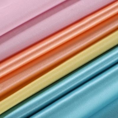 China In-stock 16mm Organic Silk Satin Customization Digital Printing Plain Dyed With 68 Colors for sale