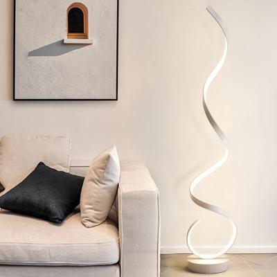 China Modern Hot Sale Amazon Villa Restaurant Office Decor High Lumen Led Standing Corner Floor Lamp With Infill for sale