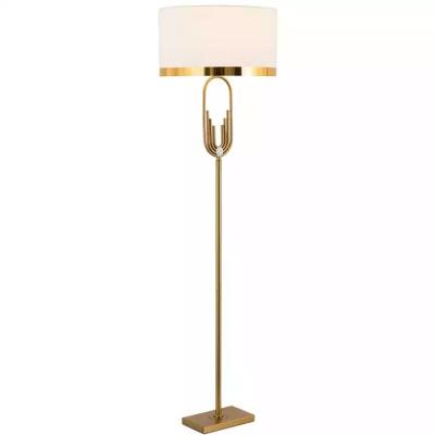 China Modern hot sale hotel villa decorative artistic luxury simple led energy saving floor lamp with filling function for sale