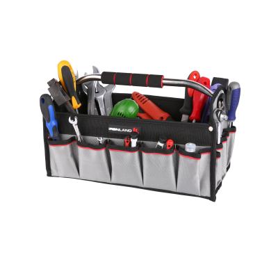 China Foldable sides; Heavy Duty Folding Detachable Tool Tote Bag For Plumbing Storage Maintenance for sale