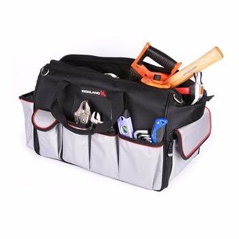 China Large Wide Open Zipper Top Organizer and Storage Mouth Tool Bag Tool GM-001 for sale