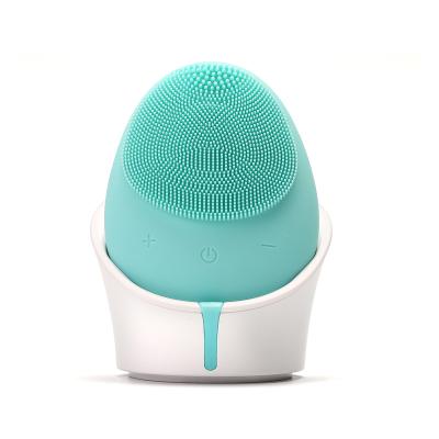 China Acne Treatment Best Selling Products New Face Cleansing Device Beauty Personal Care Silicone Facial Cleansing Brush for sale