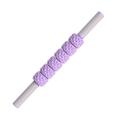 China High Quality PP+TPE+tube Factory Foam Roller Myofascial Release Muscle Massage Stick for sale