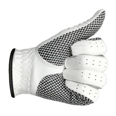 China Color Design Microfiber PU Men Combined Colored Golf Gloves for sale