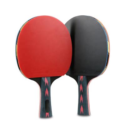 China Wooden Ping Pong Paddles Rackets With Ping Pong Ball For Ping Pong Set for sale