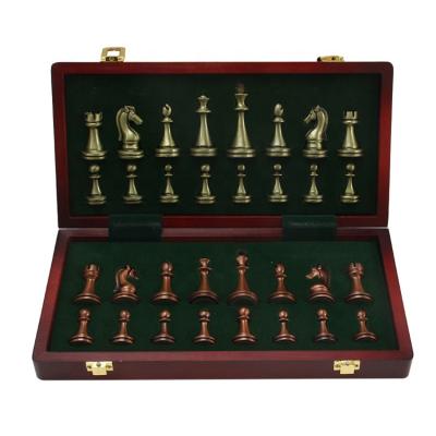 China Wholesale High Quality Chess Board Game Set NEW Luxury Wooden Metal Games for sale