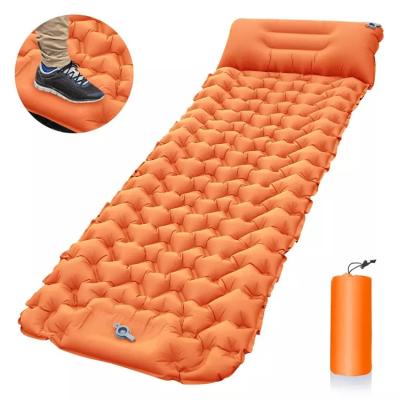 China Tpu Inflatable Air Sleep Mat For Camping Ultralight And Compact Air Mattress To Increase Outdoor Backpacking for sale