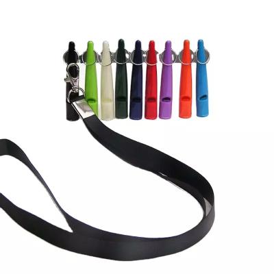 China Professional High Pitch Dog Training Pet Plastic Dog Training Whistle for sale