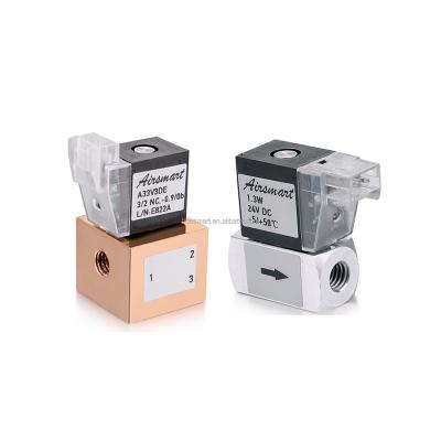 China 2/3 Solenoid Air Valve Natural Gas Solenoid Valves General Electric Plastic Solenoid Solenoid Mini Directional Valve for sale