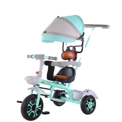 China Ride On Toy First-Rate Attractive And Reasonable Price Baby Push Baby With Canopy Child Tricycle for sale