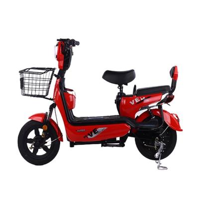 China Hot Sale Travel Electric Bicycle Steel Green Bike Mid Drive Electric Bicycle Motor for sale