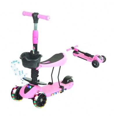 China Wholesale Hummer Adjustable Snap Wheel Good Quality Height Handlebar Kids Scooter for sale