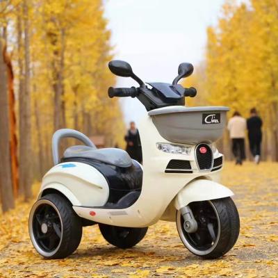 China Wholesale Cheap 2022 New Material Eco-friendly Electric Motorcycle Three Wheel Toy Kids Children for sale