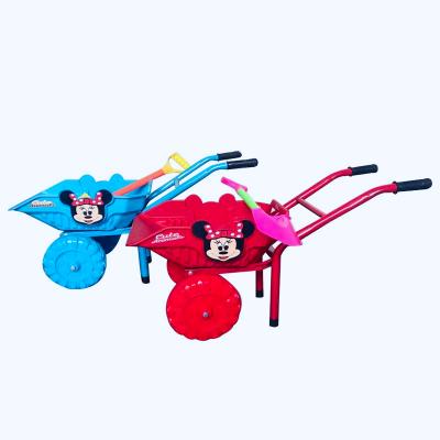 China Model Toy Simulation of Children's Beach Trolley Bulldozer and Snow Pushing Sand Play Two-Wheeled Trolley for sale