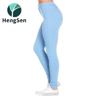 China Waterproof Color Blocking Loose Shopping Women Jeans Denim Jeans With Belt for sale