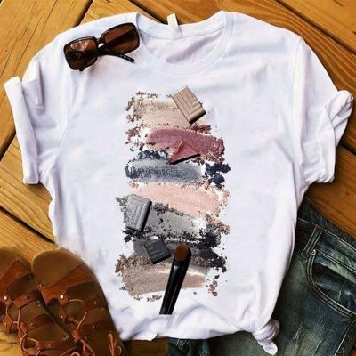 China Anti-Static Collection Sport Tie-Dye Print Mickey Shirt Women Trendy Round Neck T-shirt S Short Cheap Women Shirts 2021 for sale