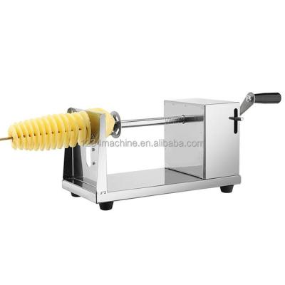 China Viable Potato Tornado / Potato Chips Making Machine Price /Potato Spiral Cutter for sale